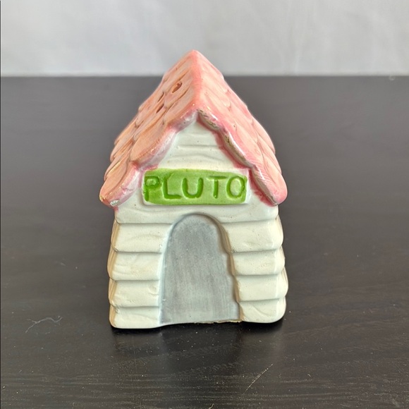 Disney Other - Vintage 1990's Ceramic Disney's Pluto's house salt OR pepper shaker collectible